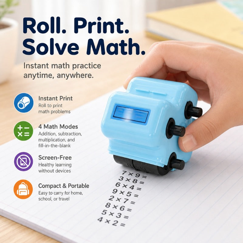 Roll-to-Print Math Stamp – Funluluu