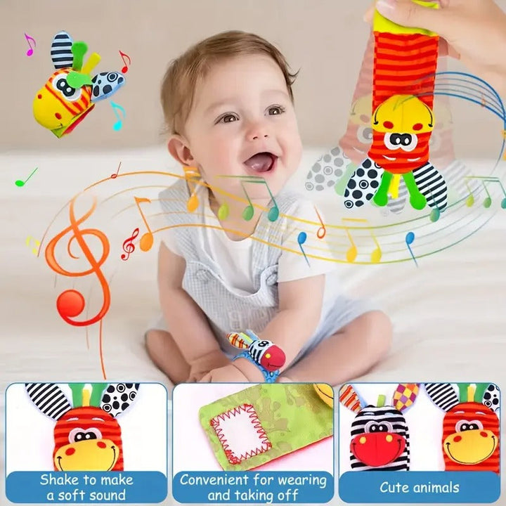 Sensory Wrist Rattle Set – Funluluu
