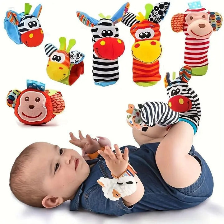 Sensory Wrist Rattle Set – Funluluu