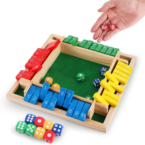 Shut the Box Game Set