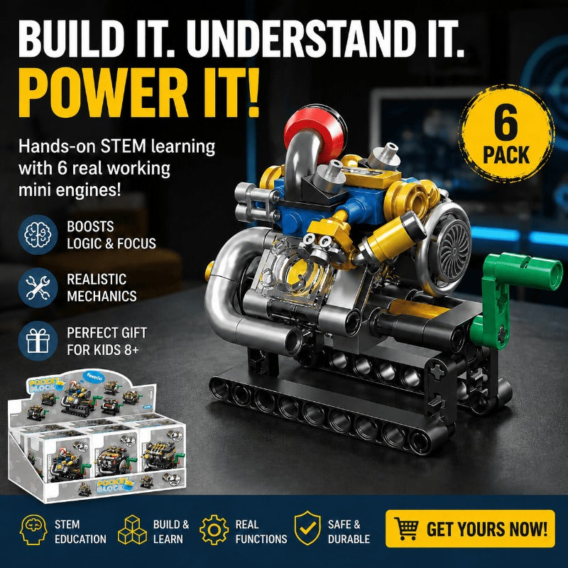 Working Mechanical Engine Kit – Funluluu