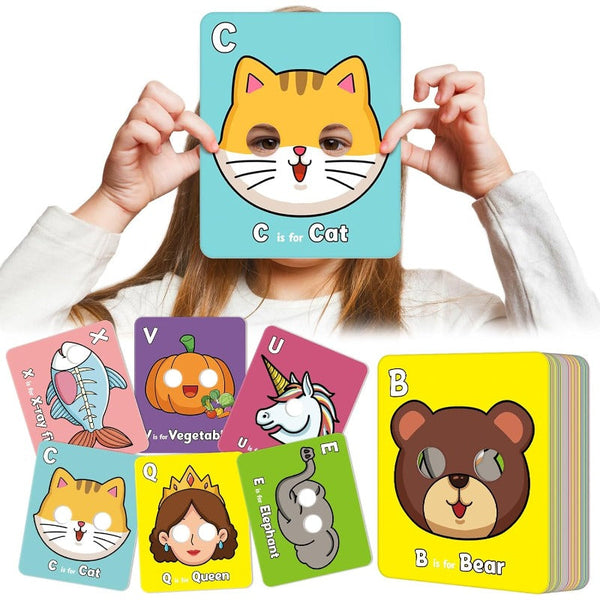 Alphabet Animal Mask Cards
