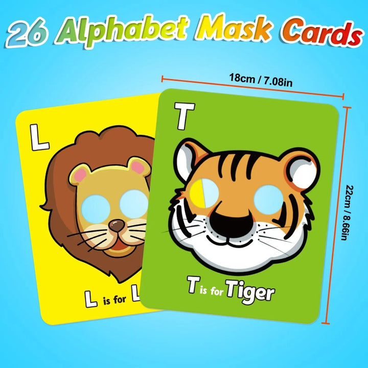Interactive ABC Animal Masks – Funluluu